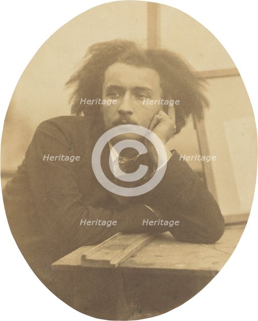 Charles Delahaye, c. 1857. Creator: Charles Marville.