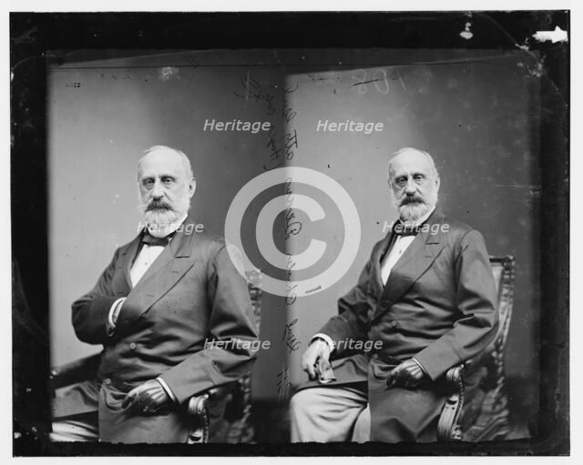 Charles Devens of Massachusetts. 1865 and 1880. Creator: Unknown.