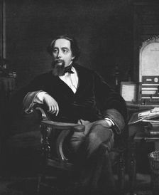 Charles Dickens (1812-1870) 1859, (1912). Artist: William Powell Frith