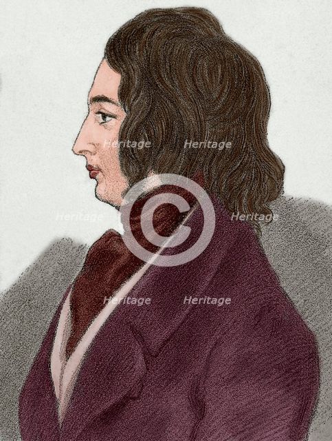Charles Dickens (1812-1870), British novelist, 19th century. Creator: Alfred d'Orsay.