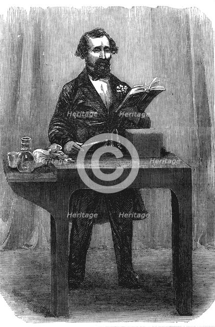 Charles Dickens (1812-70), English novelist and journalist, July 1858. Artist: Unknown