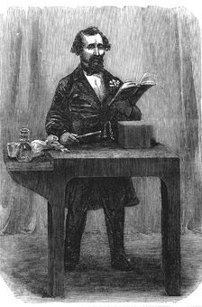 Charles Dickens (1812-70), English novelist and journalist, July 1858