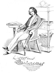 Charles Dickens, 1844. Creator: Unknown