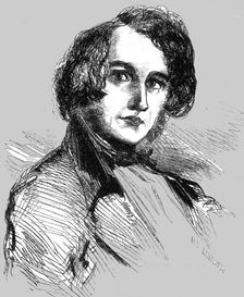 Charles Dickens 1854. Creator: Unknown