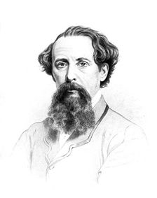 Charles Dickens, 19th century English author, (1910)