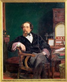 Charles Dickens, English novelist, 19th century. Creator: William Powell Frith