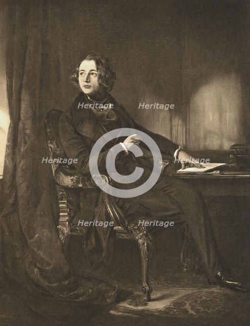 Charles Dickens, English novelist and journalist, c1836. Artist: Unknown