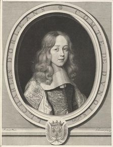 Charles d'Orléans-Longueville, Comte de Dunois, 1660. Creator: Robert Nanteuil