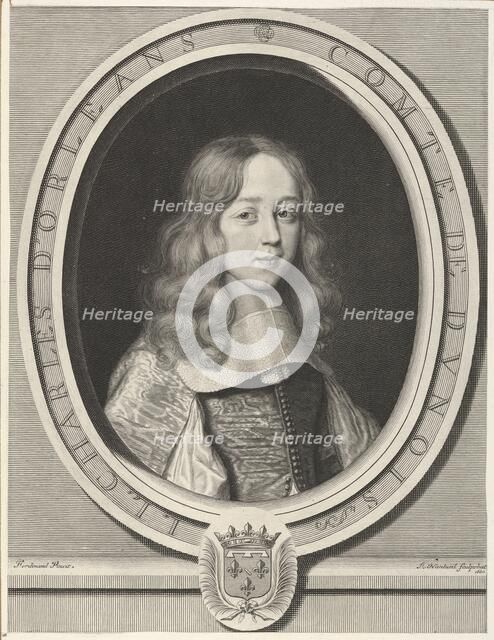 Charles d'Orléans-Longueville, Comte de Dunois, 1660. Creator: Robert Nanteuil.