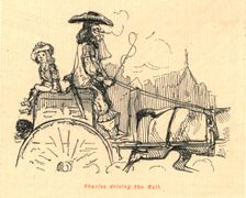 Charles driving the Mall 1897. Creator: John Leech