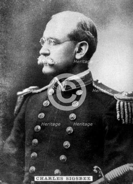 Charles Dwight Sigsbee (1845-1923), Rear Admiral in the United States Navy, c1910. Artist: Unknown