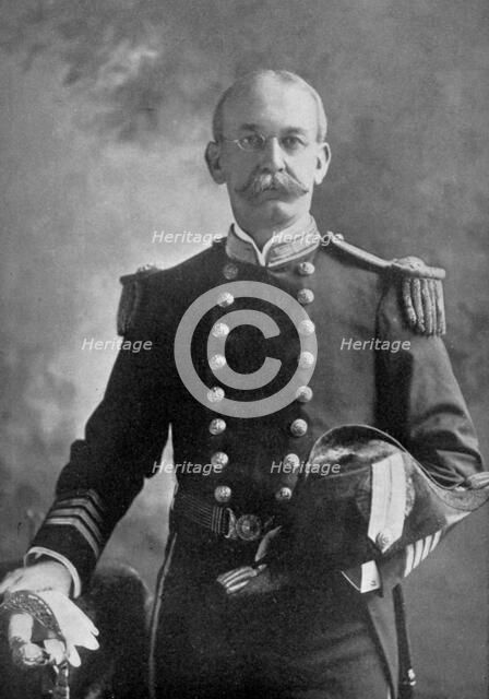 Charles Dwight Sigsbee, American naval officer, 1898. Artist: Unknown