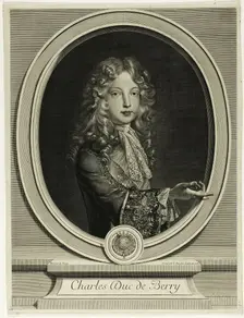 Charles Duc de Berry, n.d. Creator: Gerard Edelinck