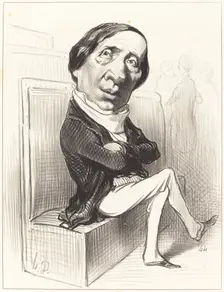 Charles Dupin, 1849. Creator: Honore Daumier