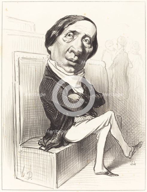 Charles Dupin, 1849. Creator: Honore Daumier.
