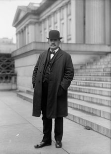Charles E. Lobdell at Treasury, 1917. Creator: Harris & Ewing