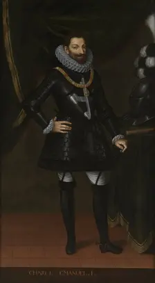 Charles Emmanuel I (1562-1630), Duke of Savoy. Artist: Anonymous