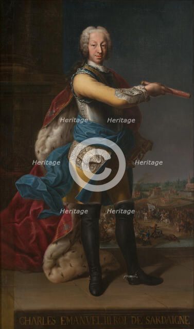 Charles Emmanuel III (1701-1773), Duke of Savoy and King of Sardinia. Artist: Anonymous 