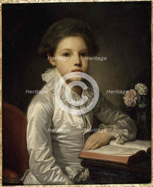 Charles Étienne de Bourgevin Vialart de Saint-Morys (1772-1817) as child, ca. 1783. Creator: Greuze, Jean-Baptiste (1725-1805).