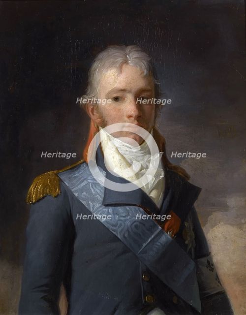 Charles Ferdinand d'Artois, Duke of Berry (1778-1820). Artist: Danloux, Henri-Pierre (1753-1809)