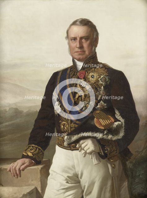 Charles Ferdinand Pahud (1803-73). Gouverneur-generaal (1855-61), 1863-1868. Creator: Jacob Spoel.