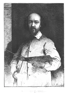 Charles François Daubigny, 1862. Creator: Unknown