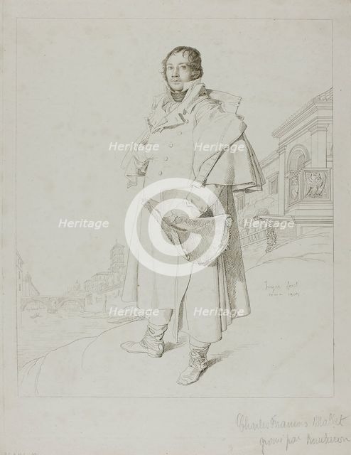 Charles Francois Mallet, c. 1809. Creator: Angelo Boucheron.
