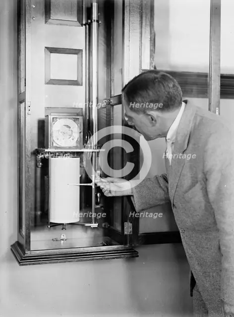 Charles Frederick Marvin, Chief, Weather Bureau, 1913. Creator: Harris & Ewing.