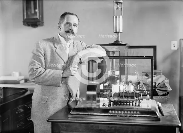 Charles Frederick Marvin, Chief, Weather Bureau, 1913. Creator: Harris & Ewing.