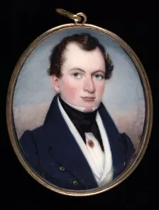Charles Frederick Vogel, ca. 1835. Creator: Unknown