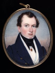 Charles Frederick Vogel, ca. 1835. Creator: Unknown