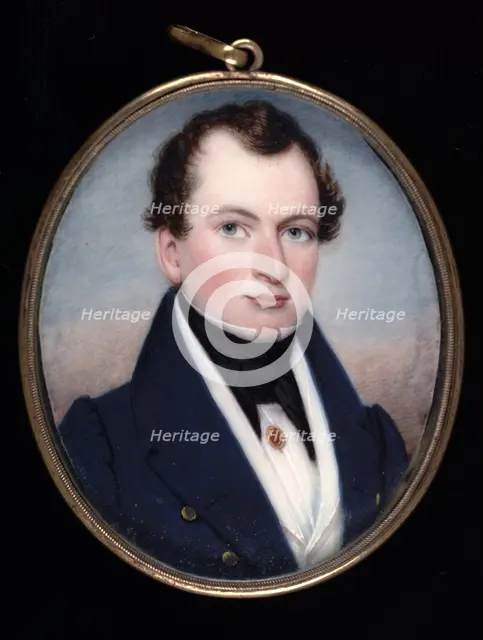 Charles Frederick Vogel, ca. 1835. Creator: Unknown.