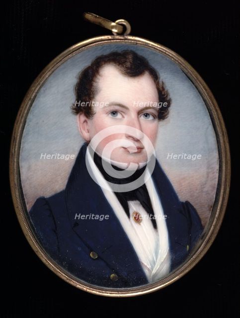 Charles Frederick Vogel, ca. 1835. Creator: Unknown.