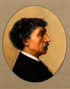 Charles Garnier, 1884. Creator: Gustave Boulanger