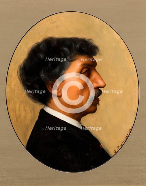 Charles Garnier, 1884. Creator: Gustave Boulanger.