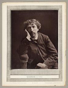 Charles Garnier (French architect, 1825-1898), 1876/84. Creator: Antoine-Samuel Adam-Salomon