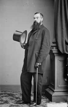 Charles Godfrey Leland, between 1855 and 1865. Creator: Unknown