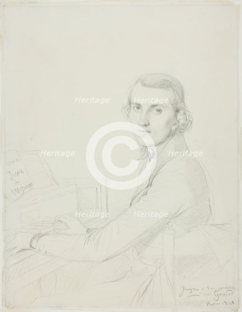 Charles Gounod, 1841. Creator: Jean-Auguste-Dominique Ingres.