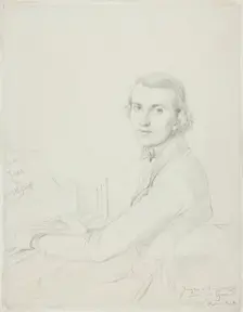 Charles Gounod, 1841. Creator: Jean-Auguste-Dominique Ingres