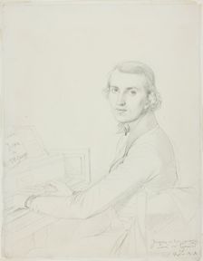Charles Gounod, 1841. Creator: Jean-Auguste-Dominique Ingres