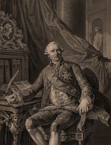 Charles Gravier, comte de Vergennes (1717-1787), 1774. Creator: Callet, Antoine-François