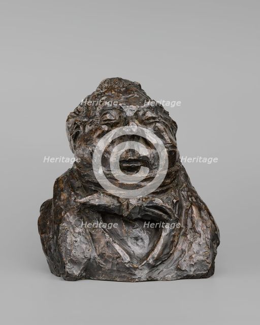 Charles-Guillaume Etienne, model c. 1832/1835, cast 1929/1950. Creator: Honore Daumier.