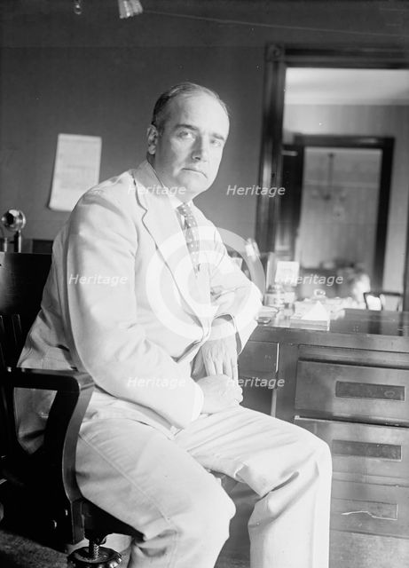 Charles H. Bentley of Food Administration, 1917. Creator: Harris & Ewing.