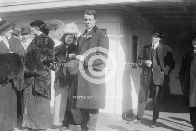 Charles H. Ebbets Jr., member of Brooklyn NL Board of Directors (baseball), 1915. Creator: Bain News Service.