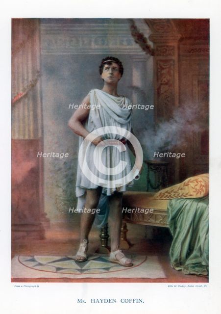 Charles Hayden Coffin, English actor and singer, 1901.Artist: Ellis & Walery