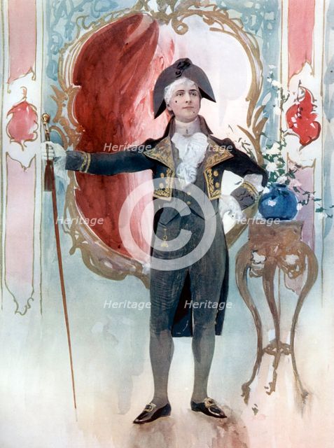 Charles Hayden Coffin in The Country Girl, c1902.Artist: Ellis & Walery