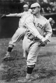 Charles "Heine" Wagner, Boston Al (Baseball), 1913. Creator: Harris & Ewing