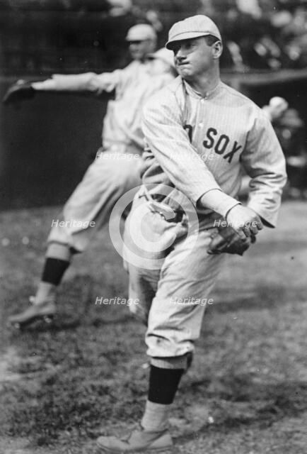 Charles "Heine" Wagner, Boston Al (Baseball), 1913. Creator: Harris & Ewing.