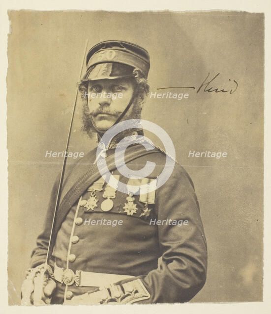 Charles Hind, General, 1855. Creator: Roger Fenton.