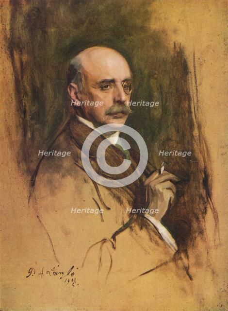 'Charles Holme: founder and first editor of The Studio', 1908. Artist: Philip A de Laszlo.